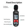 Multifunction Sound Leveling Meter Sensitive Decibel Meter Noise Meter for Recording & Analyzing Noise in Various Setting