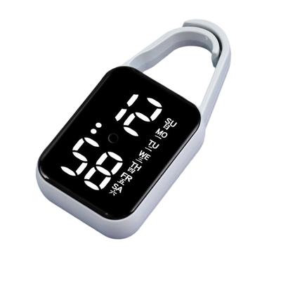 Led Electronic Hanging Watch Night Light Waterproof Touch Digital Watch for Women Men Gift Keychain Pocket Watch