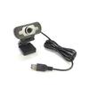 HD USB Webcam with Mic for Laptop - Driver-Free Live Streaming & Online Teaching