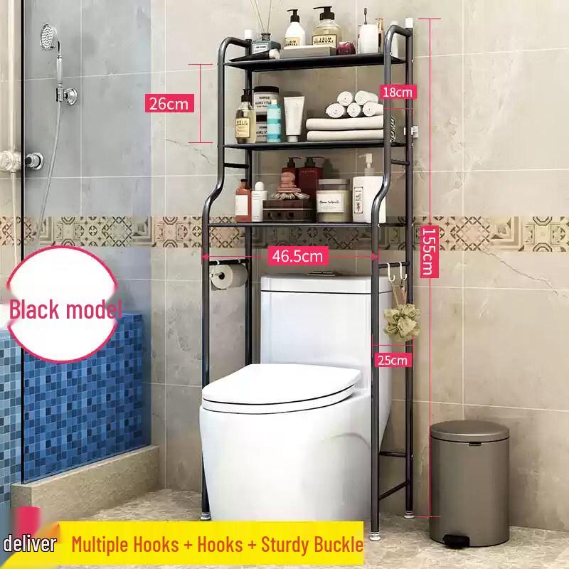 

LIEI Suction Cup Wall-Mounted Bathroom Shelf