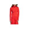 adidas Maglione in Maglia Casual Sportivo con Collo Alto Donna Maglione Rosso DU8504