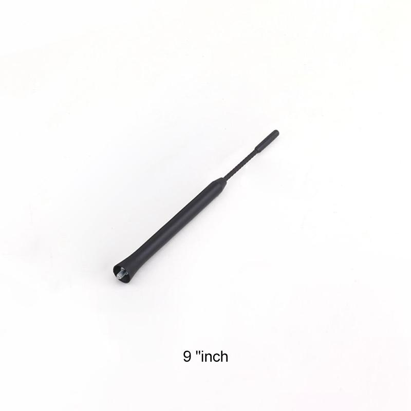 16/11/9Inch Car Roof Mount Mast Whip Antenna Enhanced Signal Stereo Radio Screws FM AM Aerial Amplified Car Accessorie Universal