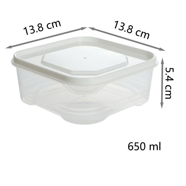 Refrigerator Frozen Meat Box Grid Freezing Box Sealed Box Fresh-Keeping Box Onion Ginger Garlic Rice Sub-Packing Box Preparation Box