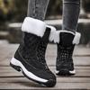 Winter Warm Women's High Quality Boots Outdoor Thick Soled Comfortable Cotton Shoes Anti Slip Mountaineering Travel Snow Boots