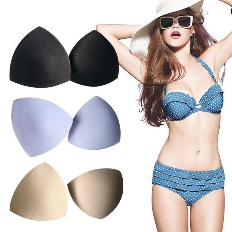 Premium Soft Foam Cups Triangle Inserts For Womens Swimwear And Sports Activities