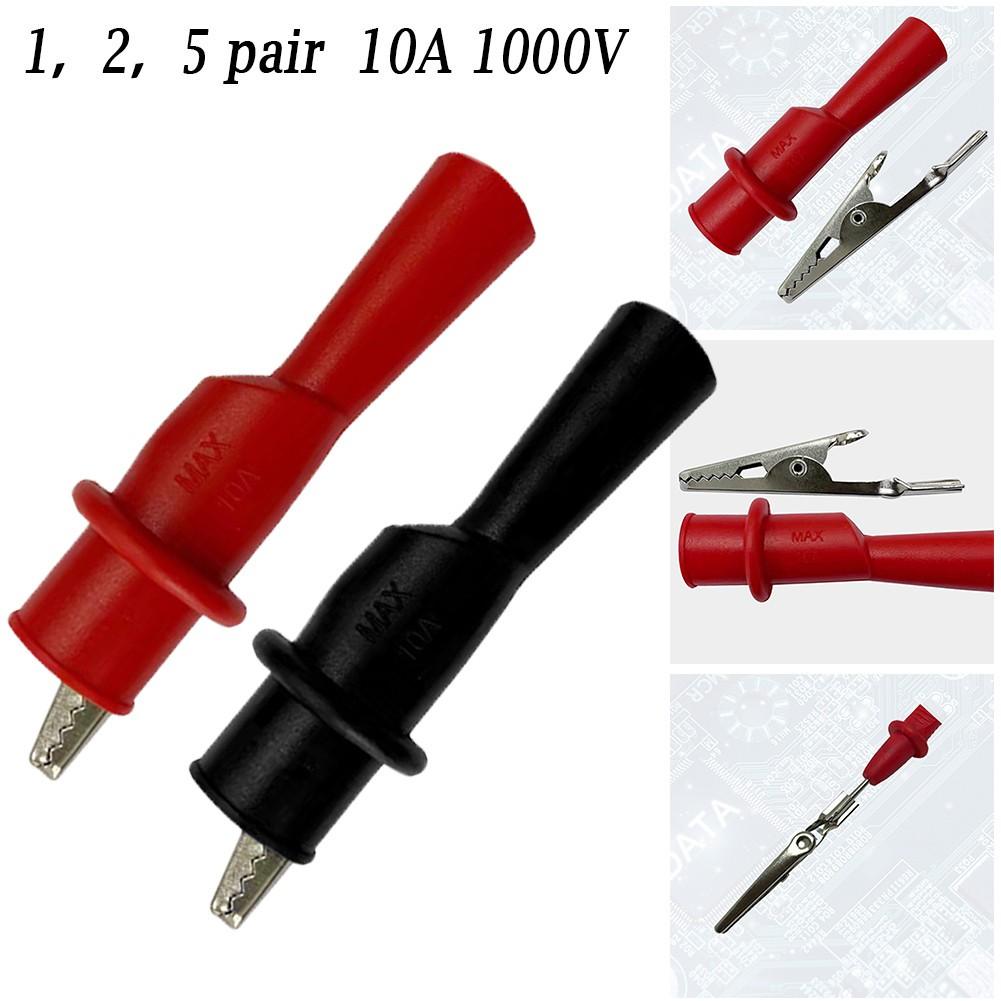 Optional 10A 1000V Multimeter Test  Electrical For Alligator Clip Probe Tool