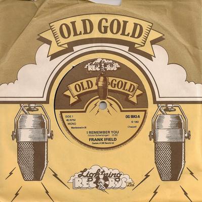 7inch Record FRANK IFIELD  I Remember You  Lovesick Blues OG9043 OLD GOLD LIGHT UK Pop Used
