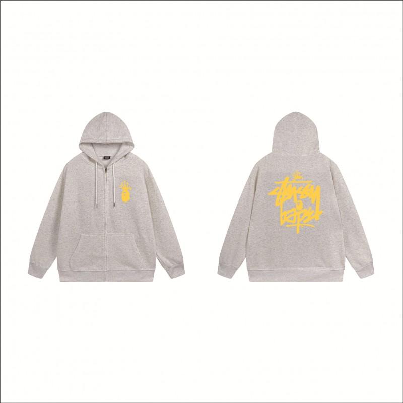 Stu Print Kapuzenpullover Langarm Herren Damen Winter Freizeit Übergroß Pullover
