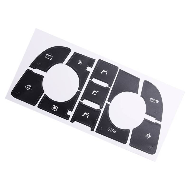 Air Conditioner A/C Button Repair Sticker Decal Set Fit for Opel Astra J Vauxhall Holden