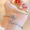 New Light Luxury and High-end Double Snake Head Bracelet, Exquisite and High-end Fashion for Women