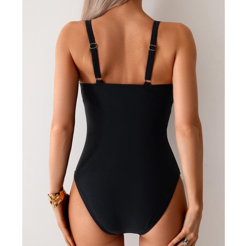 Cover Belly One-Piece Large Swimsuits Closed Plus Size Swimwear Push Up Female Body Bathing Suits Pool Beachwear Women Swim Suit