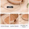 Wear-Resistant Cat Teaser Ball Anti-slip Cat Scratching Baskets Woven Cat Nest  Paws Care