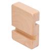 Phone Stand Wooden Compact Durable Universal Simple Stylish Modern Phone Holder for Home OfficeSquare Double Slot