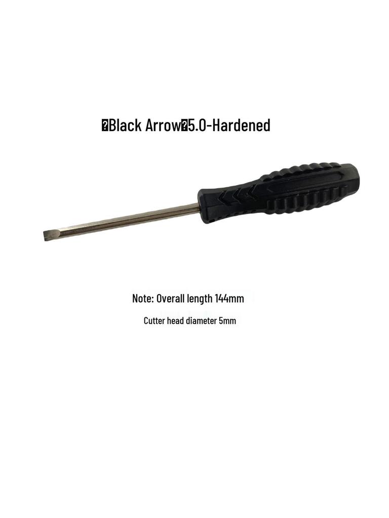 Wave Pattern Hardened Screwdriver Set (3.0/4.0/5.0) for Furniture Repair & Assembly