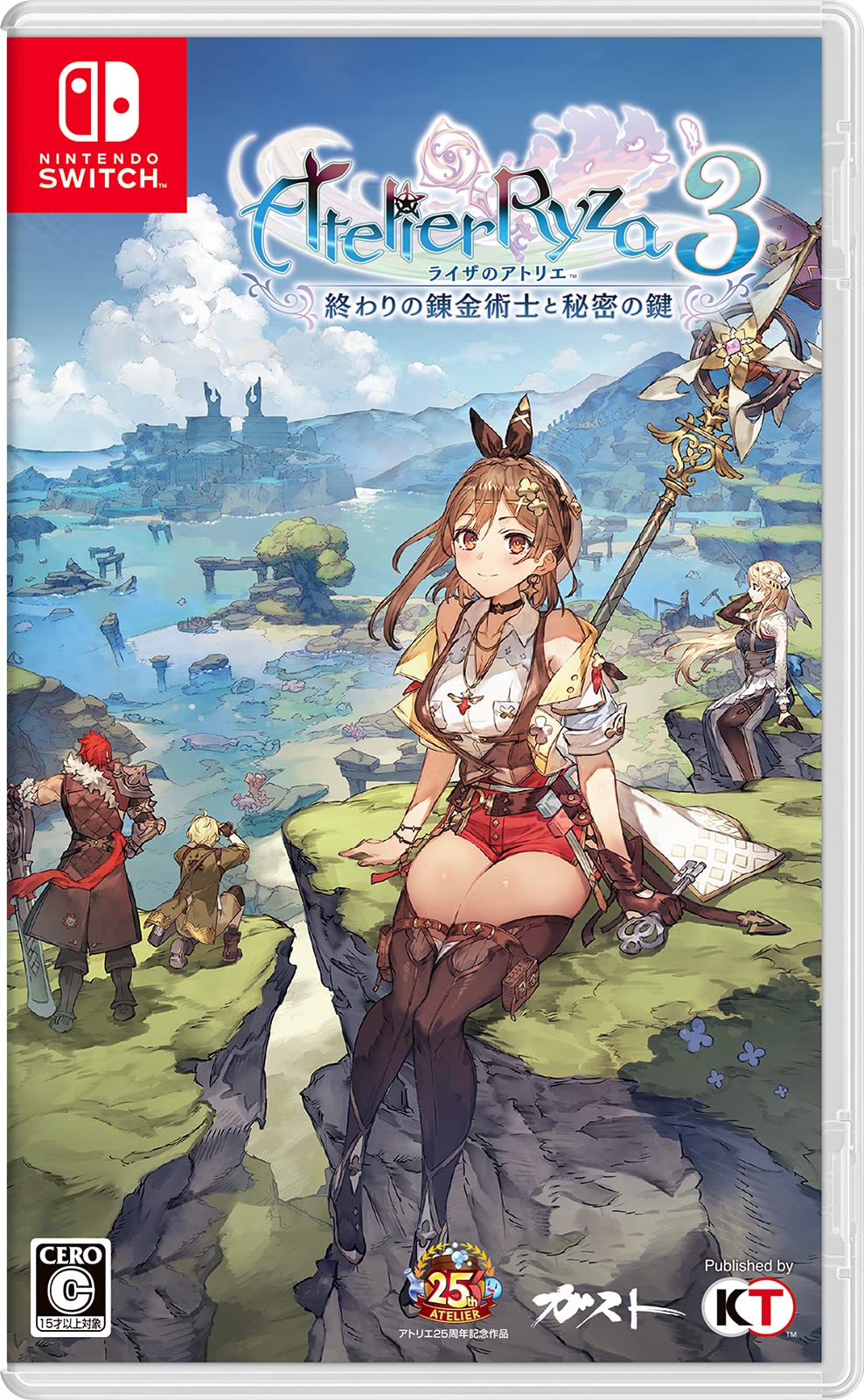 Atelier Ryza: Алхимик и Таинственный Ключ Бонус за покупку включает загружаемый серийный номер для Костюма-наряда [Switch] 3 [Производительский