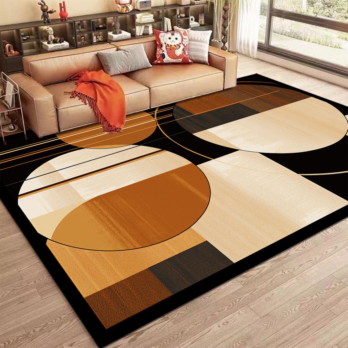 

Nordic Abstract Carpet Modern Geometry Non-slip Floor Mat Soft Rugs for Living Room Bedroom Decor Sofa Coffee Table 60*90cm