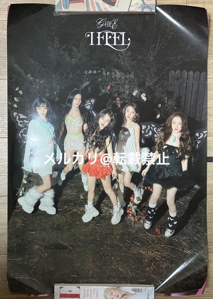 [USED] (G)I-DLE gidle I FEEL bonus poster set of 4