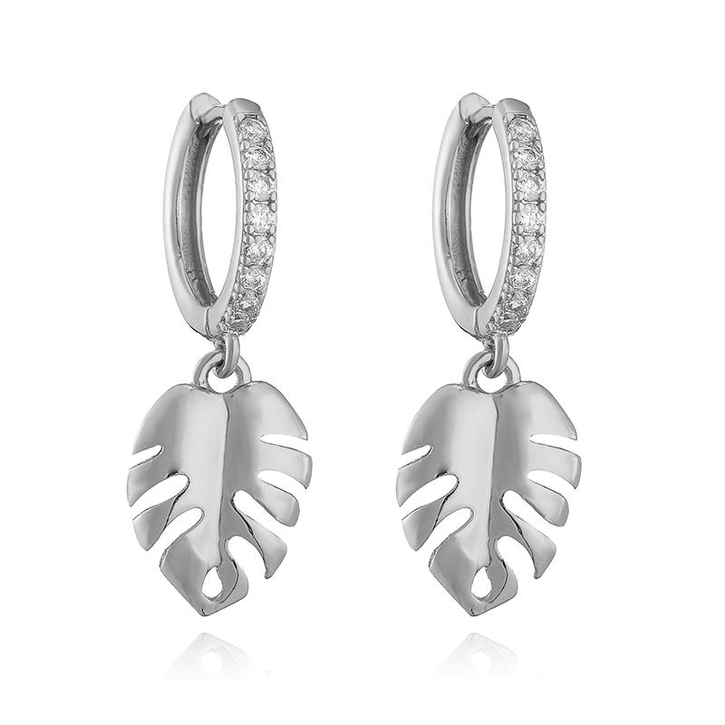 HECHENG,Fruit Party Sweet Cute Strawberry Cherry Shape Pendant Brass Earrings Women's Fashion Jewellery 1 Pair