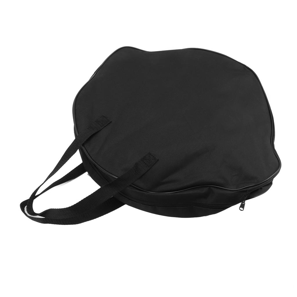 Baking Tray Storage Bag Oxford Cloth Wear Resistant Metal Zipper Nylon Handle Frying Pan Bag for