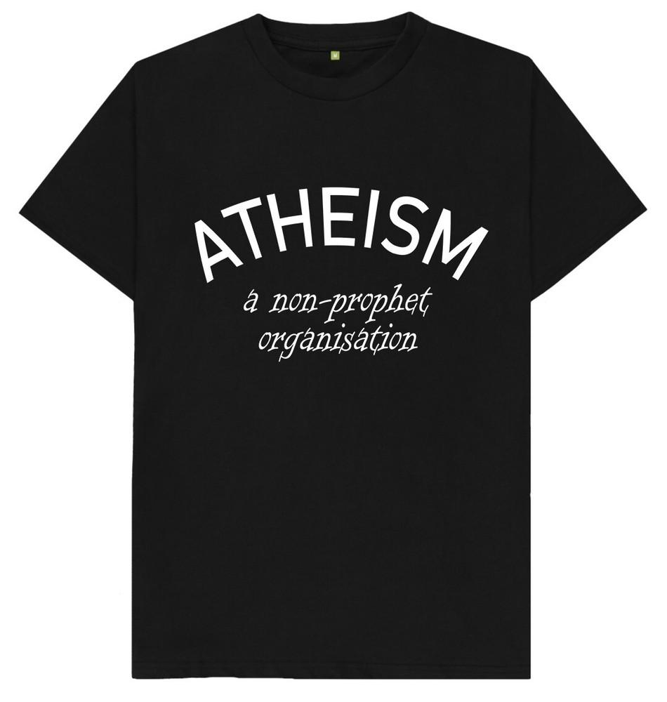 

Atheism A Non-Prophet Organisation T Shirt XL