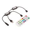1 Set RGB Colorful LED Light Strip Connector For APP Control DC USB 5V-24V Music Colorful Tape Light Mini Bluetooth Controller