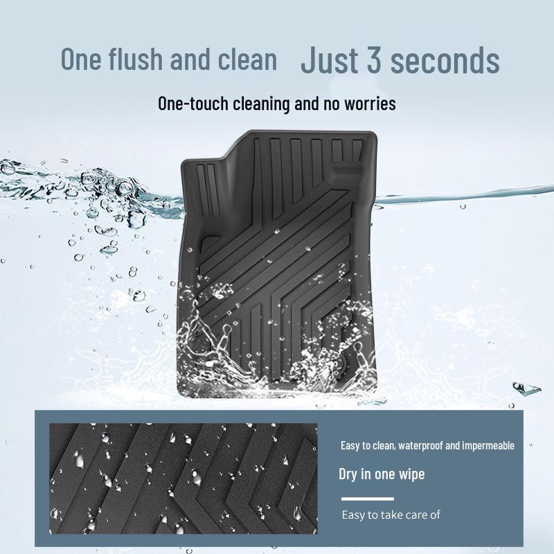 MG5 (2021-2025) Waterproof, Dirt-Resistant TPE Floor Mats and Custom Trunk Liners