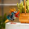 Outdoor Vogel Dekor Tier Außenhof Dekorationen Lustiger Vogel Mit Großen Augen Und Mund Für Hinterhof Rasen Terrasse Hof Innenhof