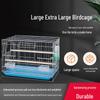Galvanized Large Parrot & Budgie Cage for Breeding & Flying