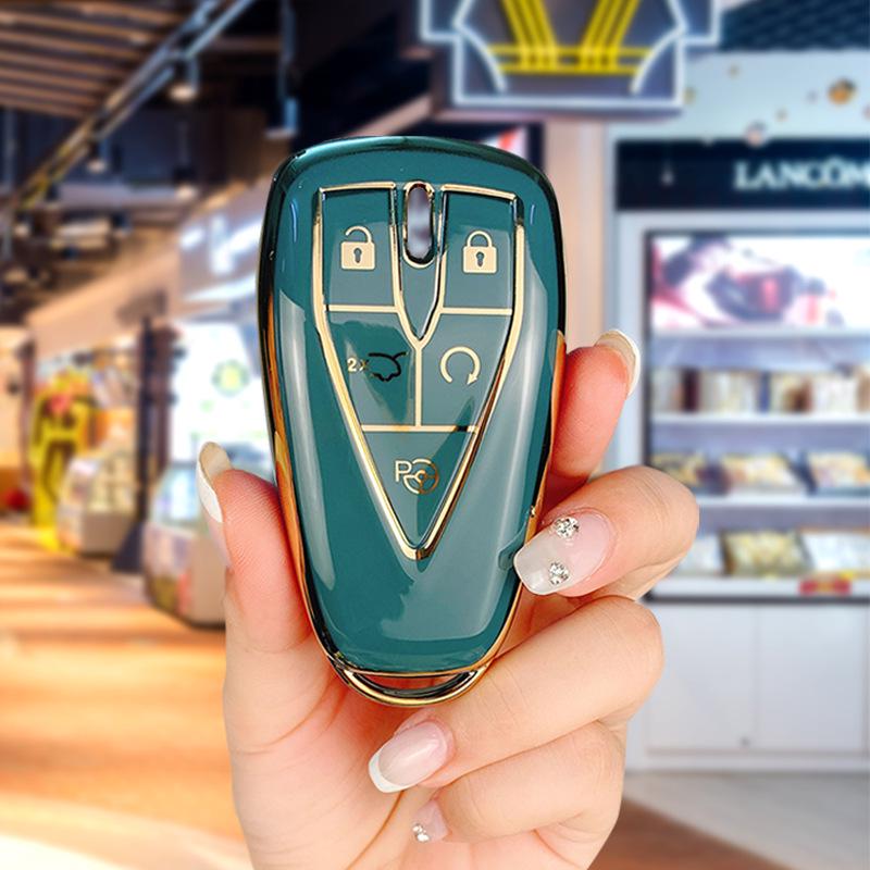 Compatible Car Key Cover for Changan CS75plus, Yidong CS55, CS35plus, and Oshan X5/X7 Models