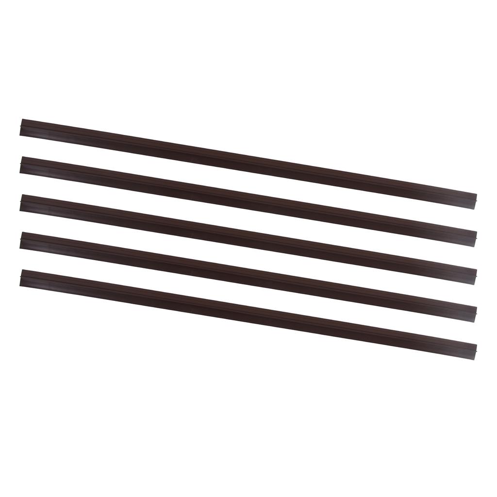 5Pcs Door Soundproofing Tape Waterproof Soundproof 5 Meters Practical Under Door Sealing Strip for Home Hotels