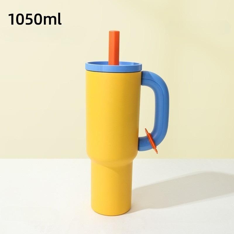 

1050 мл Термос Кружка Нержавеющая Сталь Вакуумная Фляга Холодная и Горячая Кружка Двойная Стенка Автомобильная Кружка Термальная Ледяная Дорожная Кружка Кофейная Изолированная Кружка 1050ml