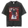Jujutsu Kaisen Zen'in Maki & Mai Battle Scene Vintage Washed Anime T-Shirt, Unisex Dark Fantasy Anime Fan Streetwear Tee, 100% Cotton