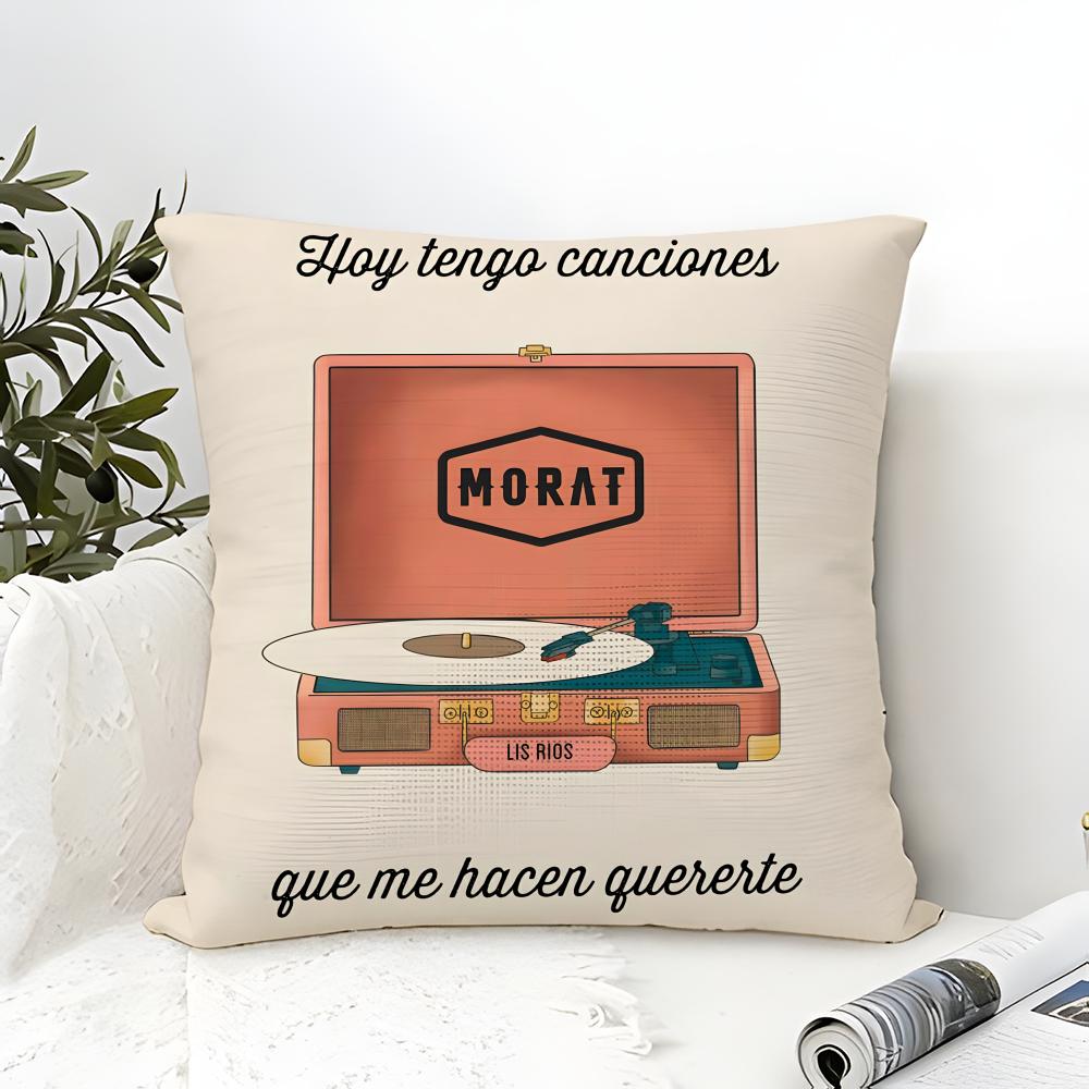 Rock Music M-Morat Band 4 Pillow Case Linen Pillow Case Sofa Home Decor Cushion Cover Cushion Cove