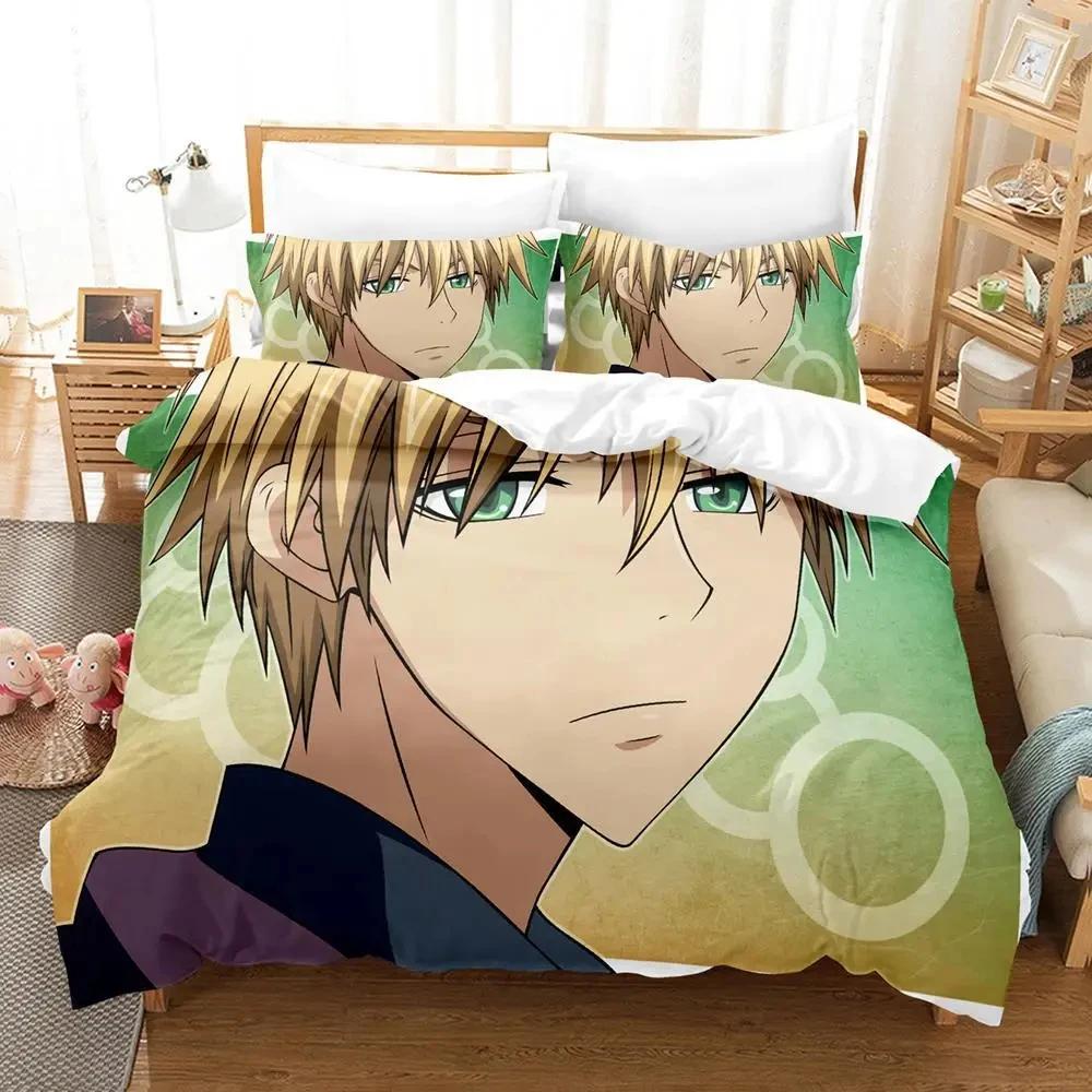 Kaichou Wa Maid-sama Bedding Set Single Double Full Queen King Size Duvet Cover Sets for Adult Boys Bedroom Anime Bed 2025