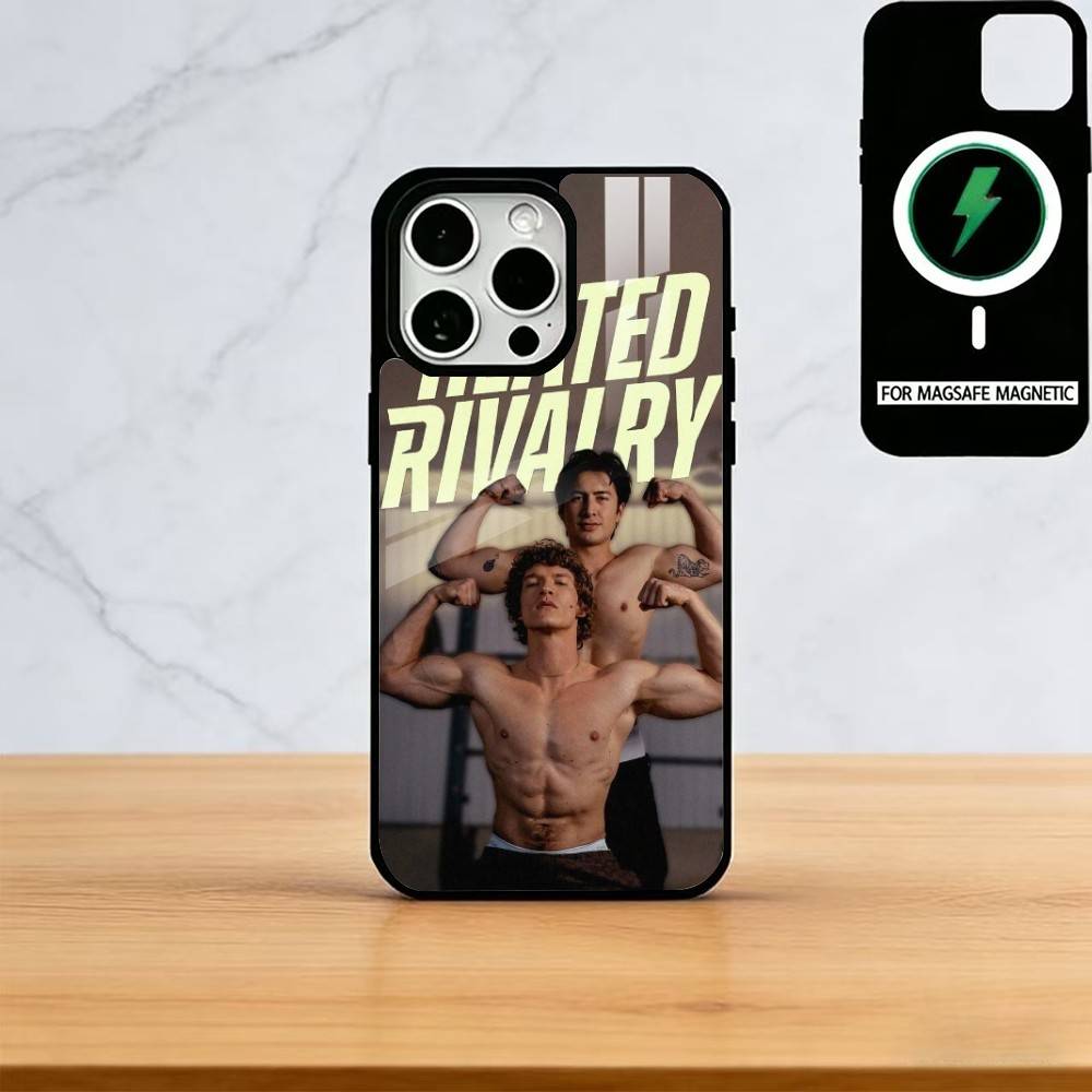 Heated rivalry Phone Case For iPhone17,16,15,14,13,12,11 Plus,Pro Magnetic with Magsafe Wireless Charging