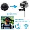 Lapel Microphone Windscreen, Lapel Microphone Windshield (2-Pack) - Microphone Clip Wind Muff, Lapel Microphone Windshield, Microphone Accessory (0.5c
