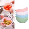 Kitchen Drain Basket Fruit Bowl Plastic Rice Washing Bowl Colander Rice Bowl Strainer Basket Homes Kitchen Organizers