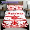 3pcs Duvet Cover Set (1*Duvet Cover + 2*Pillowcase, Without Core),football team.C Print Bedding Set, Bedroom Decor, All‑Season, Birthday Gift