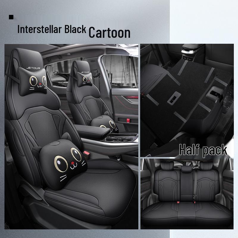 LTCS Jietu Dasheng Sports Leather Car Seat Cover: Fashionable, Year-Round Cushion