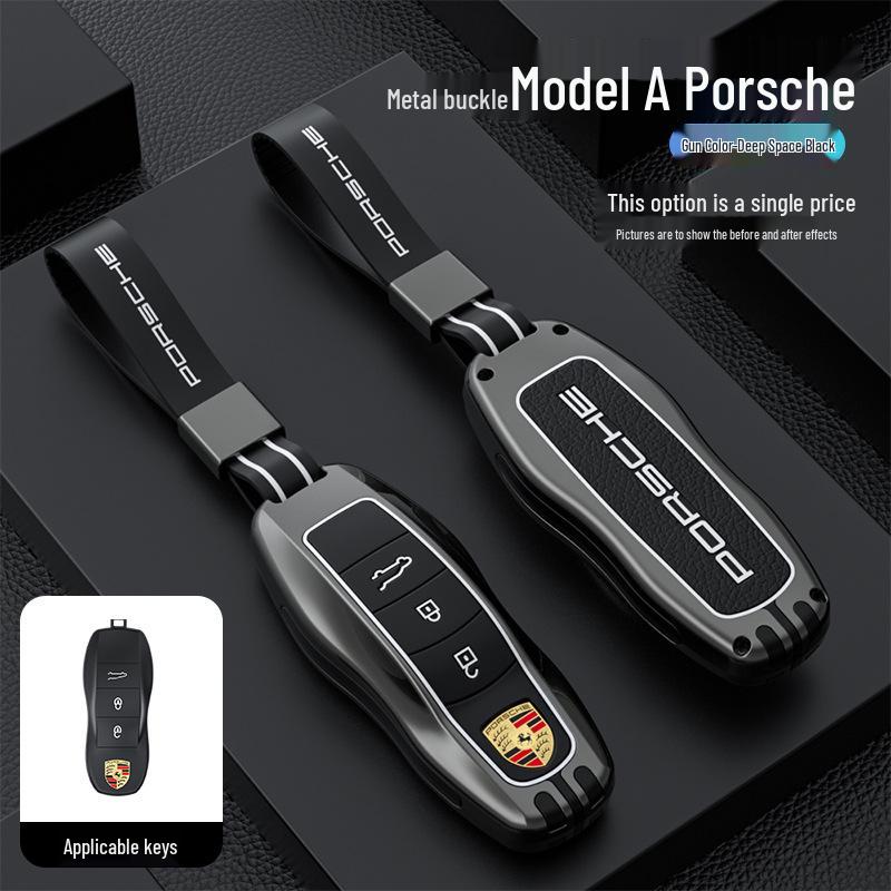 Compatible Key Case for Porsche: New Macan, Panamera, Cayenne, 718/911