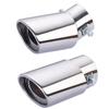 Round Car Modification Car Exhaust Systems Exhaust Tail Muffler Car Tail Exhaust Pipe Tip Pipe