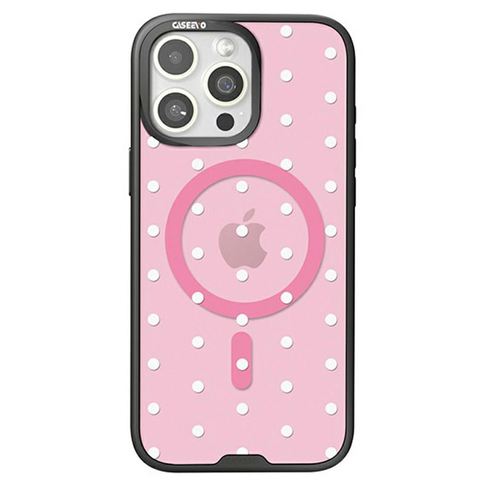 CASEEVO For iPhone 14 Pro Max Case Compatible with MagSafe TPU Acrylic Cover with Interchangeable Dots Backplate