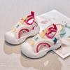 Kids Sports Sandals Mesh Breathable Boys Girls Beach Shoes Toes Capped Soft Sole 2025 Summer New Children Casual Shoes Non-slip