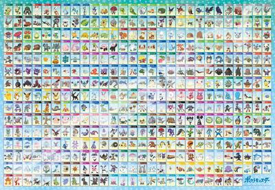 Ensky Pokemon Galar Carte Ilustrată 400 51 x cm Puzzle 500 Piese PUZZLE. 001~Nu. 73,5 500T-L28