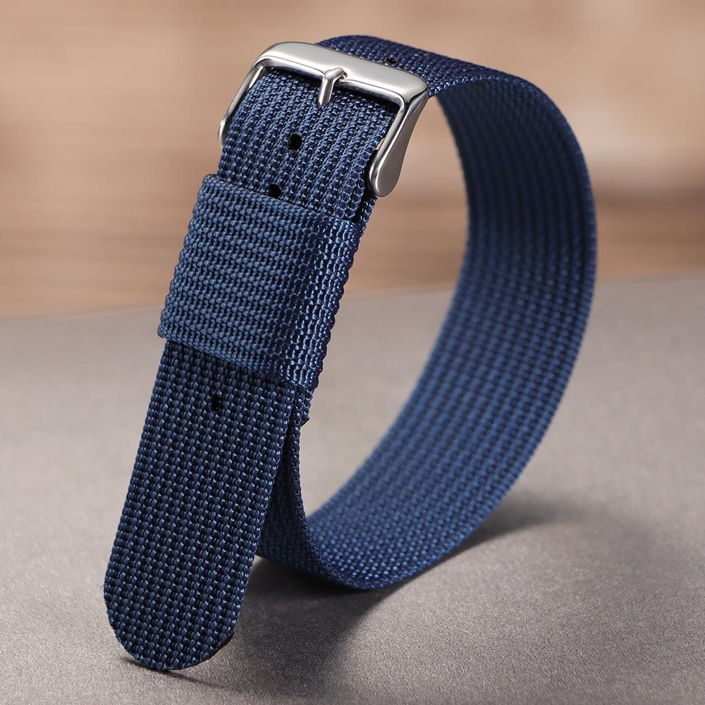Nylon Watch Band 18mm 20mm 22mm Comfortable Watch Straps for Omega for Seiko Military Sports Watch Strap for Men Women Watchband