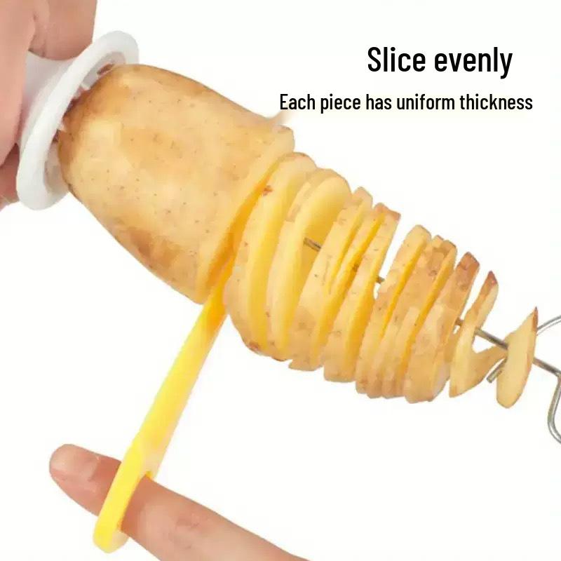 Manual Spiral Tornado Potato Slicer