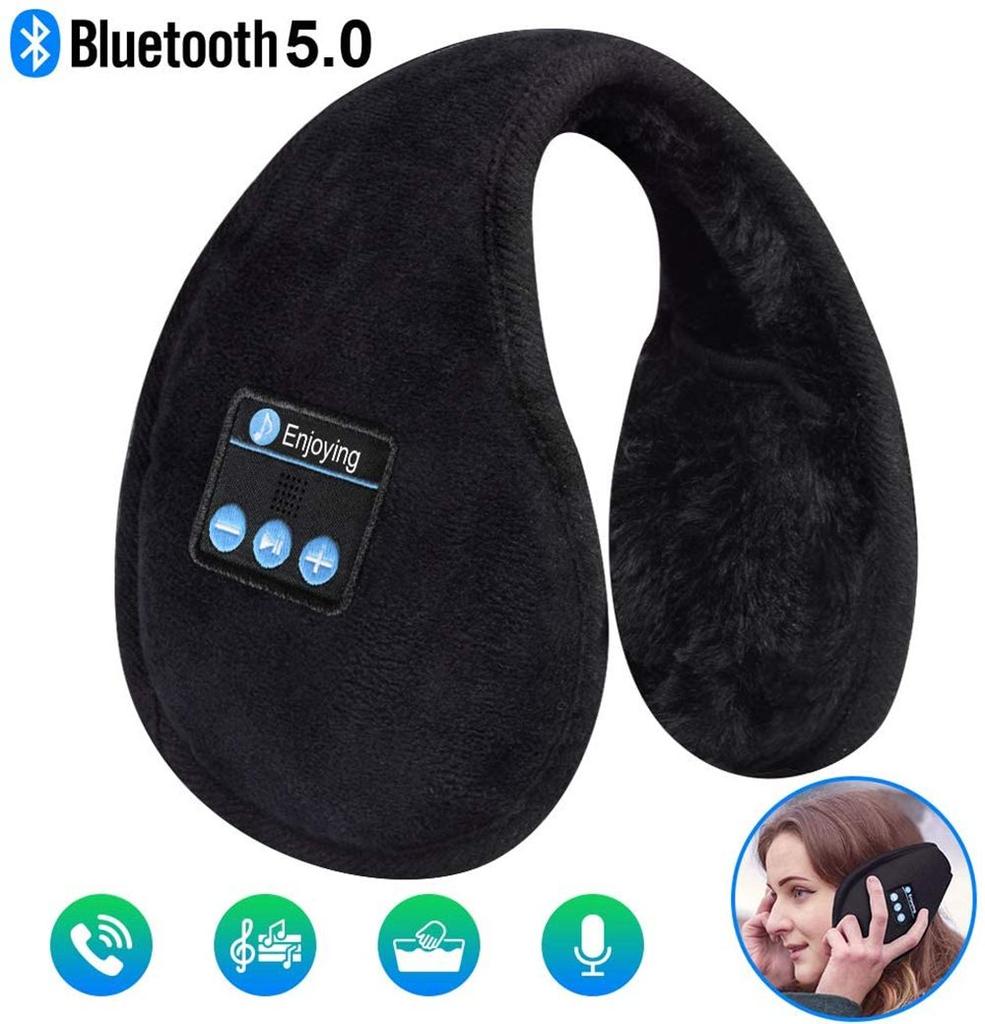 Bluetooth 50 Headphones Wireless Music Earmuffs Headsets Ear Warmers Muffs