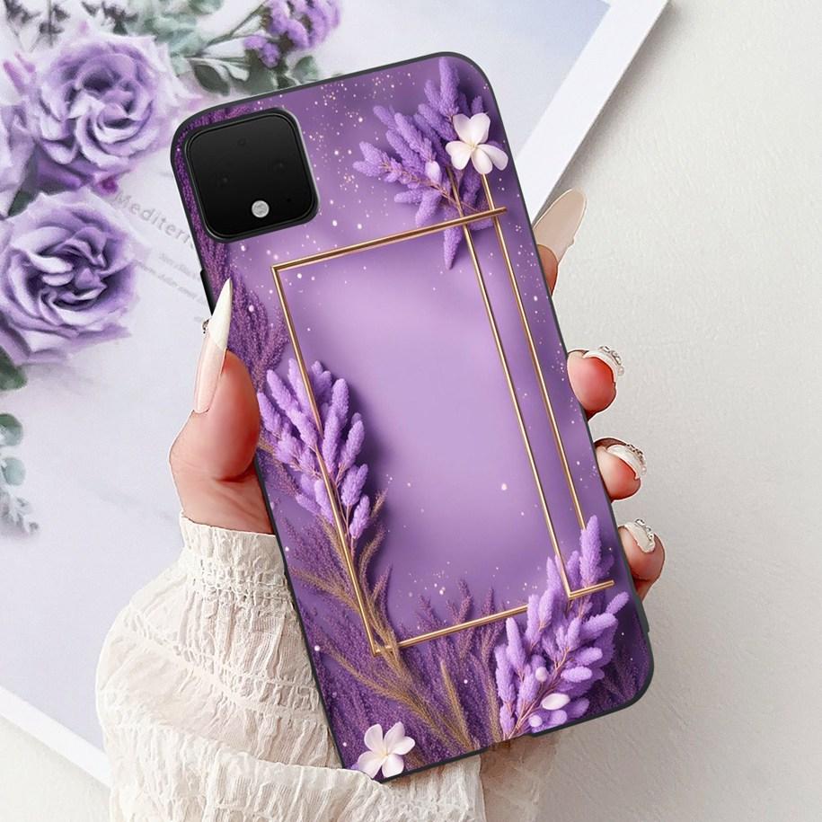 Pour Google Pixel 4 XL Coque Pixel XL4 Housse Marbre de Luxe Dessin Animé Silicone Souple TPU Étuis de Téléphone Pour Google Pixel 4XL G020J Pare-chocs
