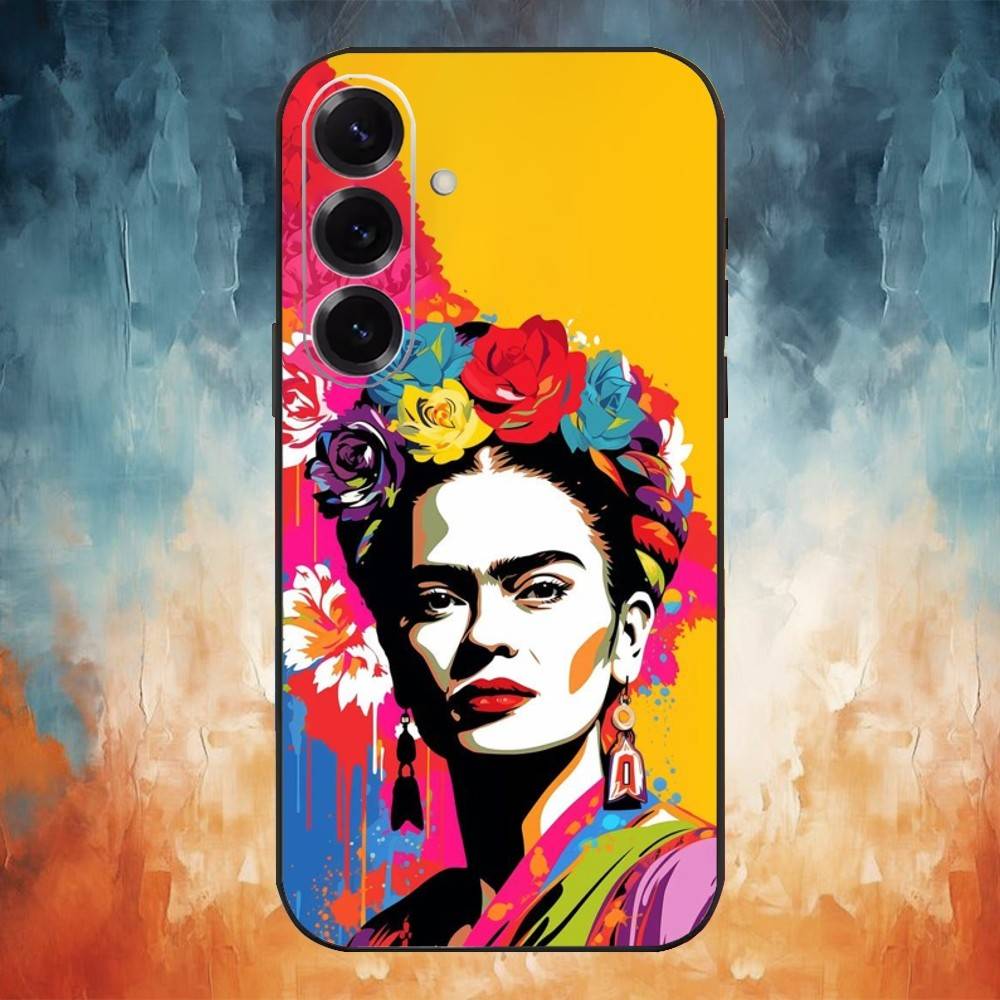 F-Frida-s K-Kahlo-g Art Phone Case For Samsung Galaxy A73,A72,A71,A70,A53,A52,A51,Others Soft Black Cover Samsung a50 30s 50s