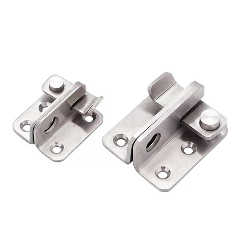 Flip Latch Gate Latches Slide Bolt Latch Safety Door Lock Catch For Barn Cabinet Pet Cage Garden Bathroom Garage Window Slid